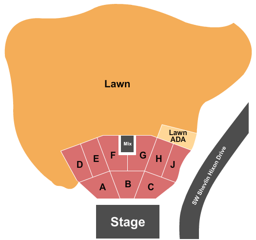 Hayden Homes Amphitheater Matt Rife Seating Chart